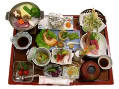 夕食の一例 和風膳